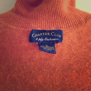 Charter club turtle neck sweater. So soft!!